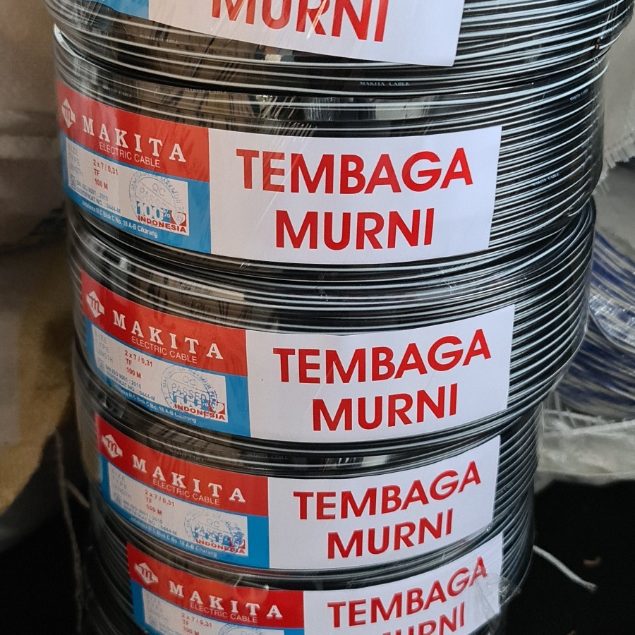 Kabel Makita 2x7/0.31 TF Panjang 100 Meter Kabel Serabut Tweeter Walet Kabel Walet Kabel Tweeter