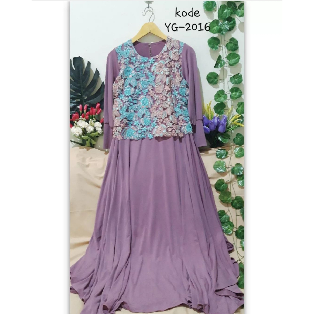 Gamis Brukat (YG-2016)