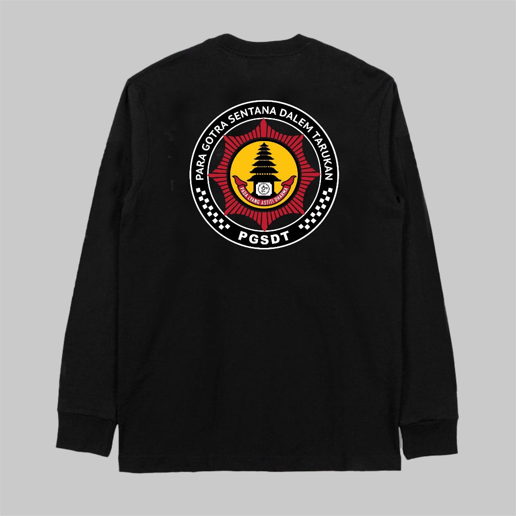 PGSDT DALEM TARUKAN | TANGAN PANJANG | BALIARTWEAR | BAJU KATA KATA BALI | OLEH OLEH BALI | Baju Kao