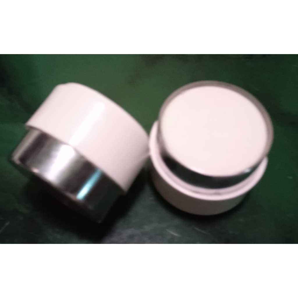 Pot Cream Bekas 10 Gr/Putih - Silver