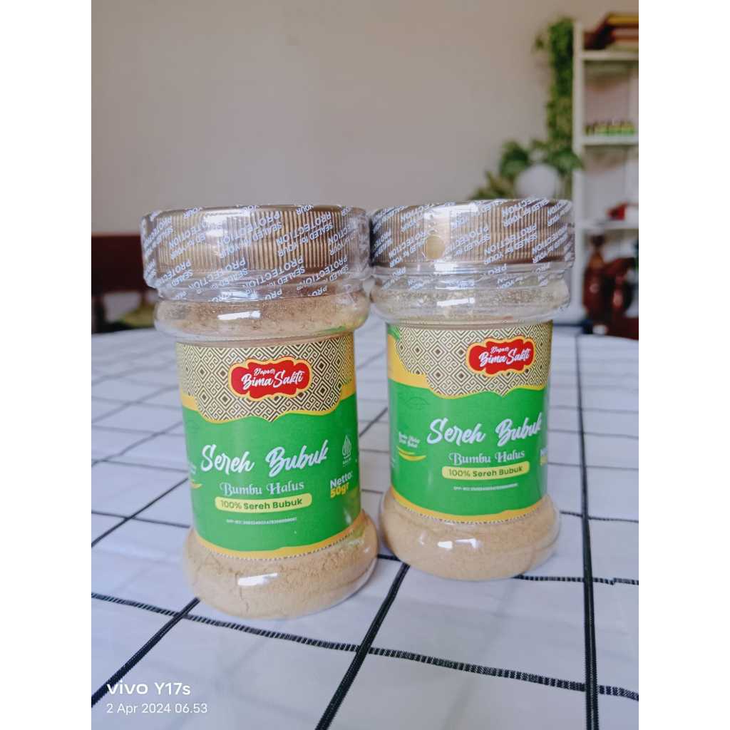

Sereh Bubuh Halus Bumbu Dapur 100% Asli Bhaan Organik Sukabumi