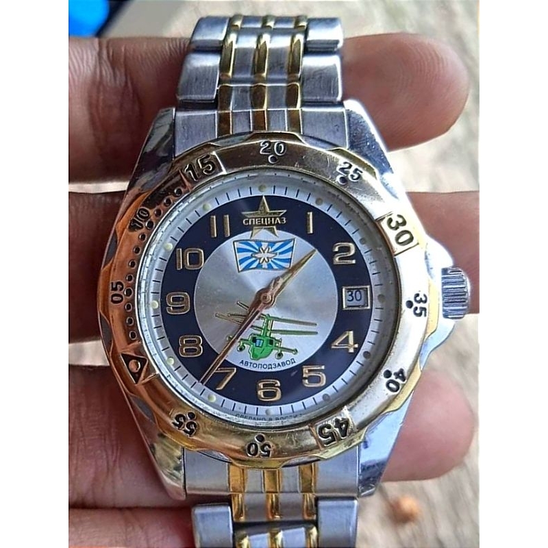 Jam Rusia Spetsnaz-Vostok Automatic Military Original