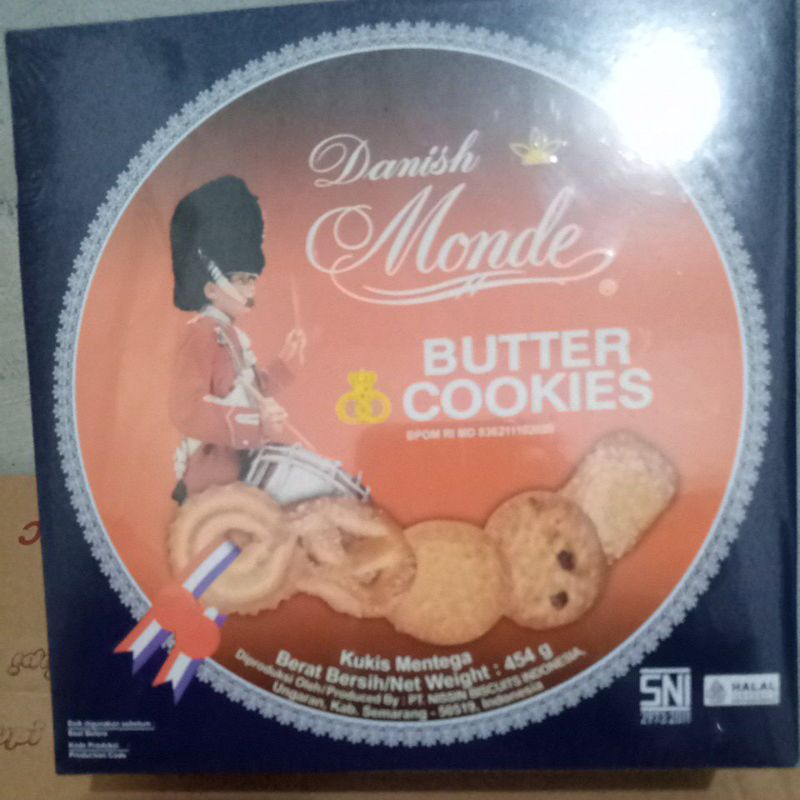 

MONDE BUTTER COOKIES 454GR