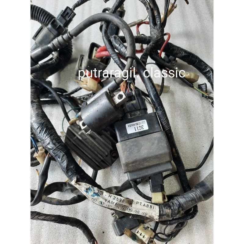 FULL SET KABEL BODY VIXION OLD 3C1 PENGAPIAN FULL SET CDI KIPROK KOIL VIXION OLD 3C1 2009-2014 ORIGI