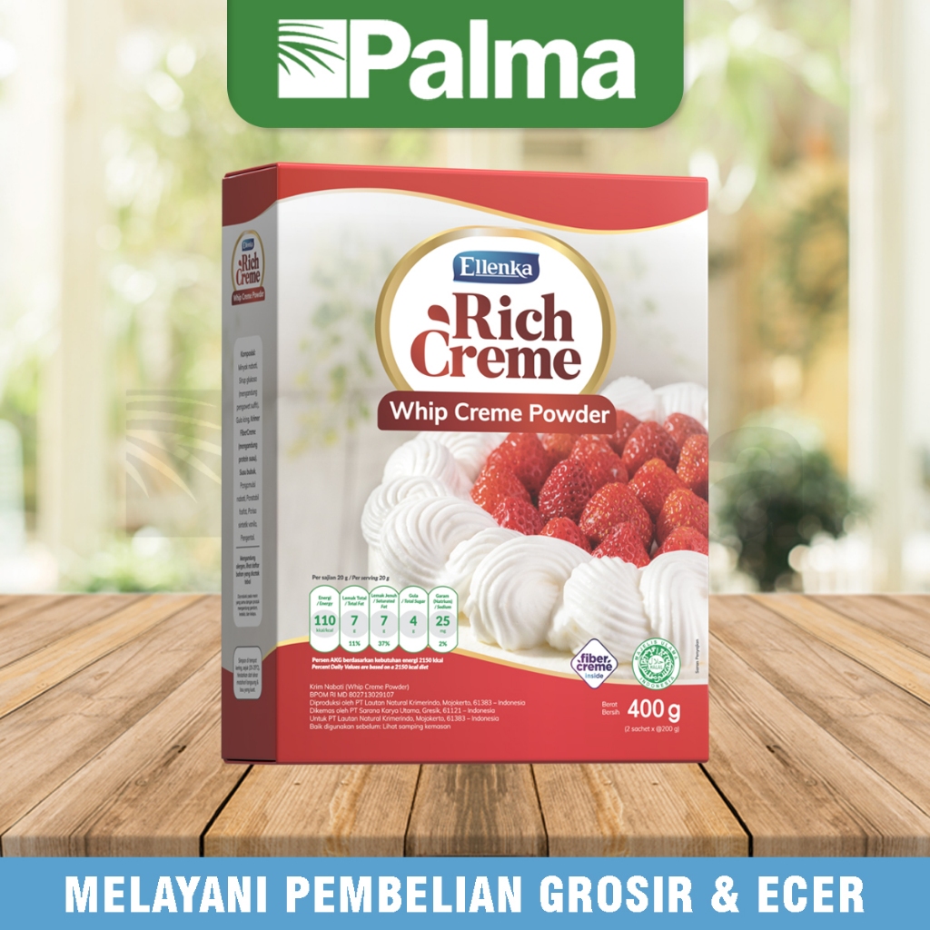 

RICHCREME WHIP CREME POWDER 400GR