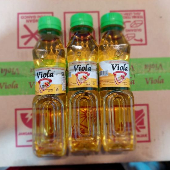 

1 KARTON MINYAK GORENG VIOLA ISI 250ML PER BOTOL | 1 KARTON ISI 48 BOTOL