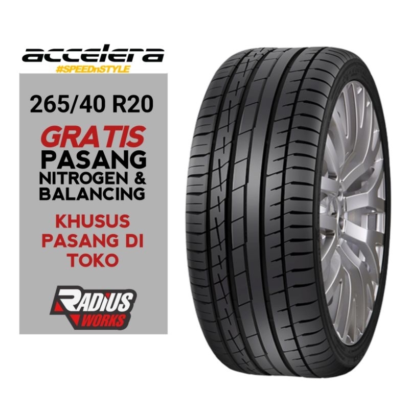 ban mobil 265 40 R20 accelera iota st86