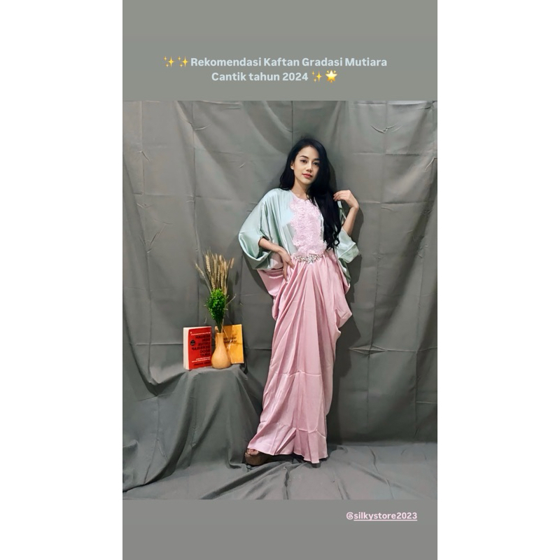 Kaftan Gradasi Mutiara