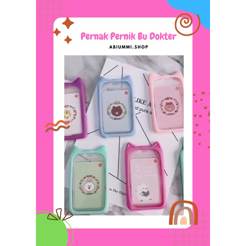 

Pernak pernik bu dokter- lanyard name tag lucu warna warni