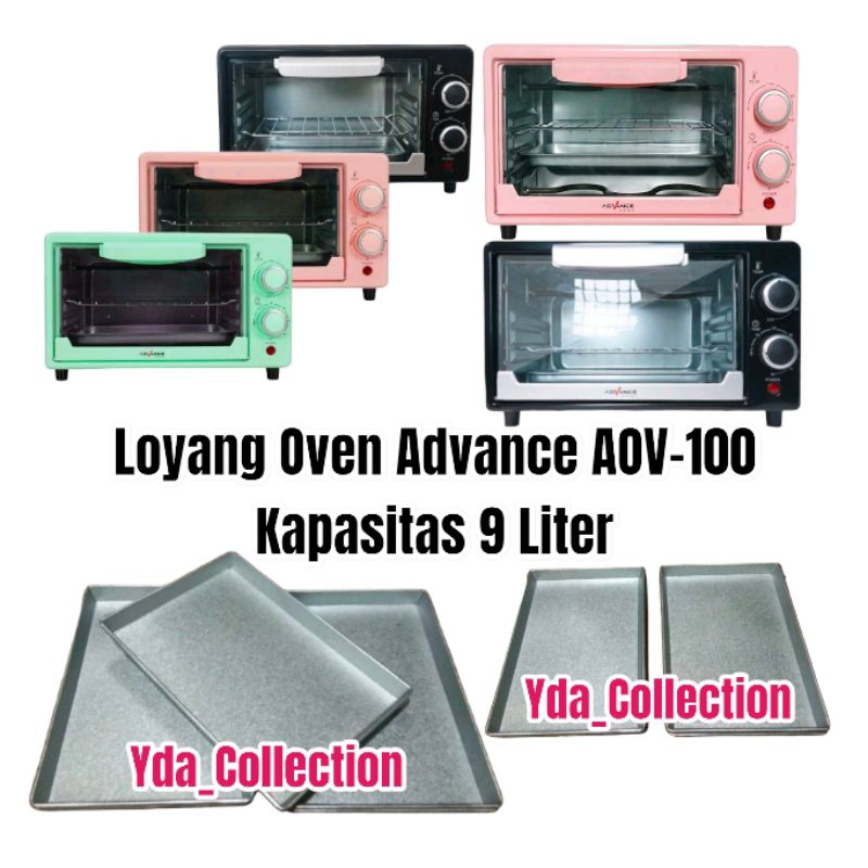 Loyang Oven Advance AOV100 Low Watt Kapasitas 9 Liter / Loyang oven listrik / Oven advance 9 liter
