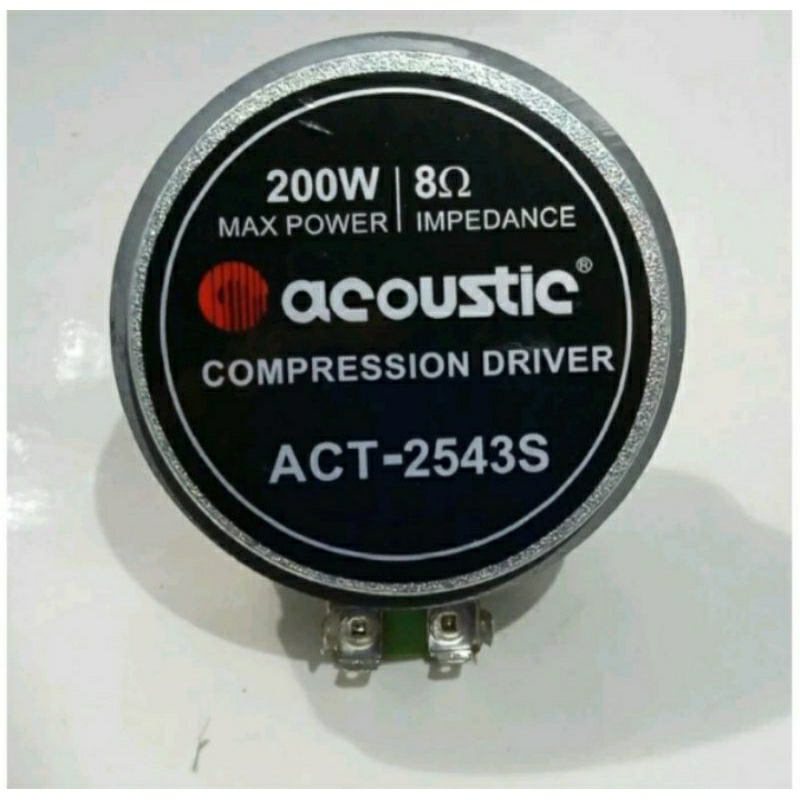 Tweter Driver Acoustic 2543S 200watt
