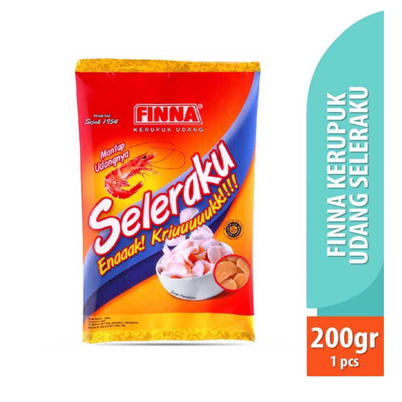 

FINNA Seleraku Kerupuk Udang Mentah 200 g