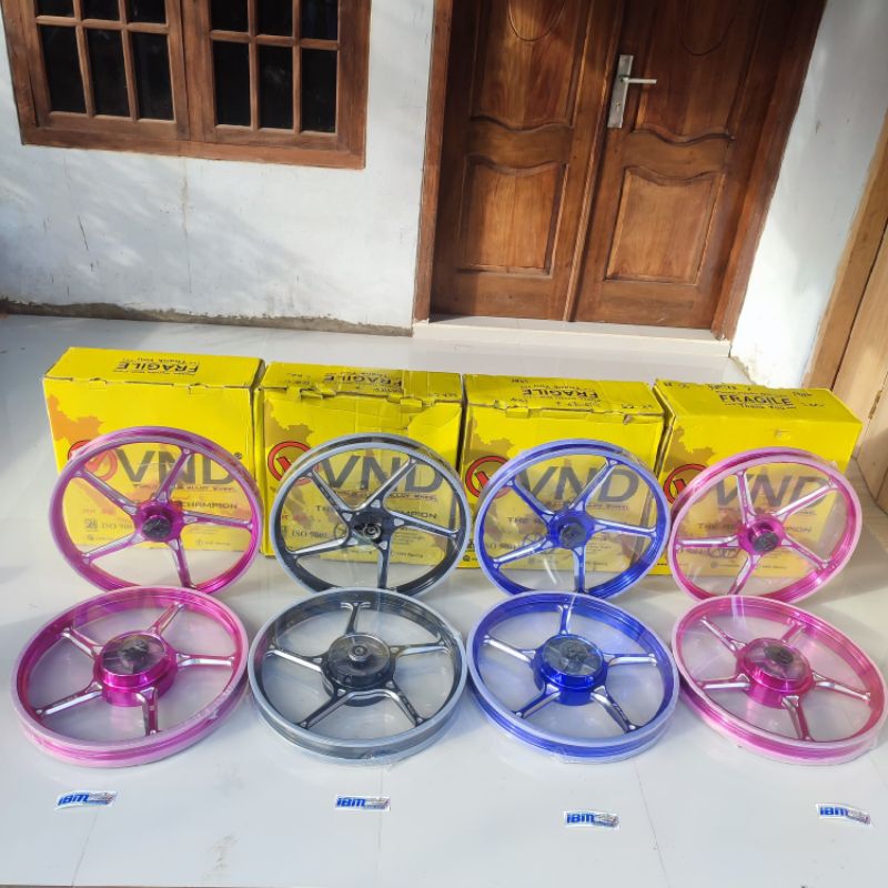 VELEK VELG RACING VND AK55 JUPITER Z BIRU,VELEK VND AK55 MODEL ENKEI JUPITER Z MX OLD