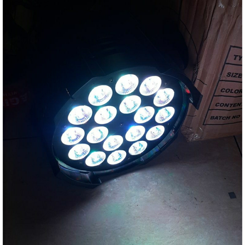 Parled 18x10 fullcolour lampu parled 18x10 watt