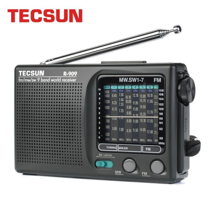 radio tecsun r909 original FM AM SW radio classic tecsun R 909 9 band