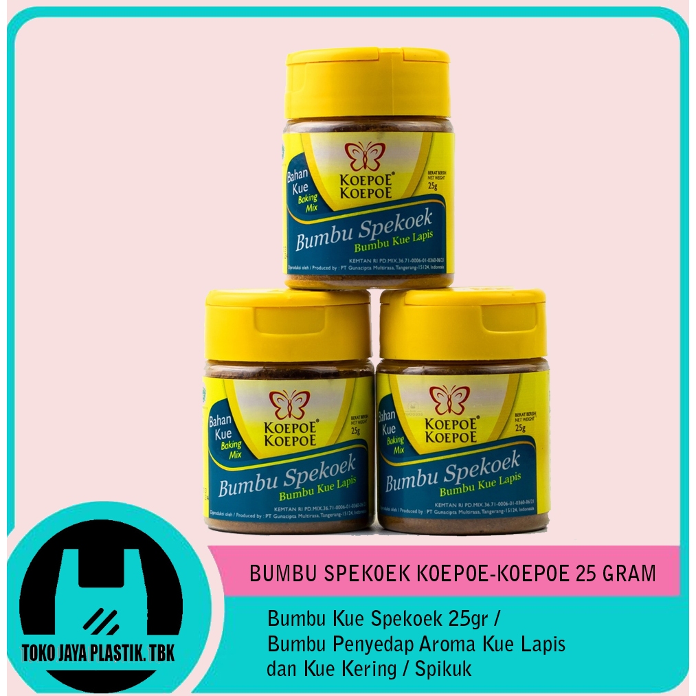 

Bumbu Kue Spekoek 25gr / Bumbu Penyedap Aroma Kue Lapis dan Kue Kering / Spikuk