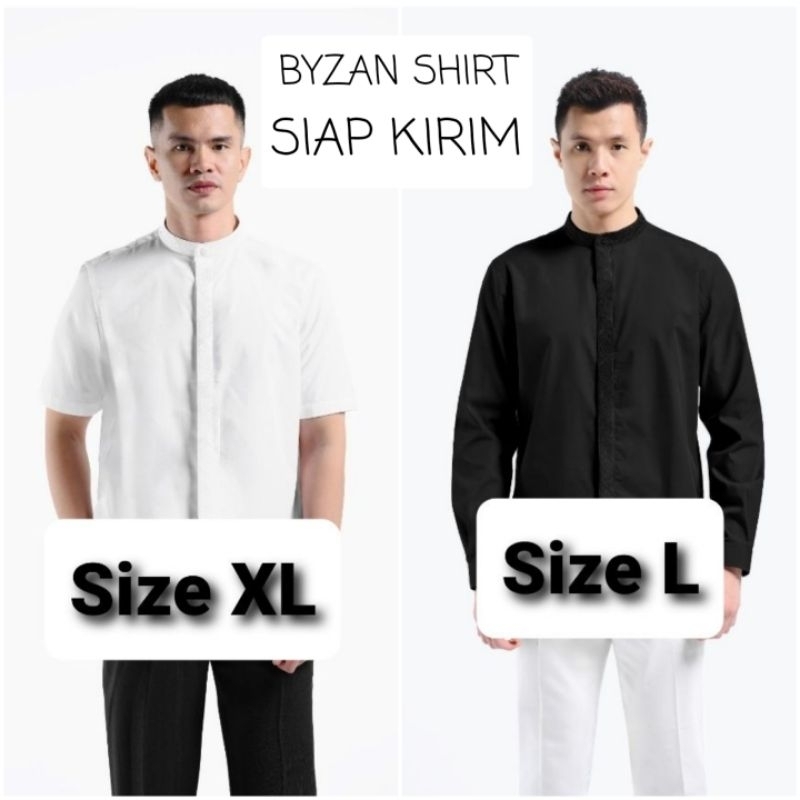 BYZAN SHIRT || RAZAN SHORT SLEEVE || GAZI SHIRT CLEAN COLLAR || KAZYM OMAR || BYZAN SHIRT || ULTIMAT