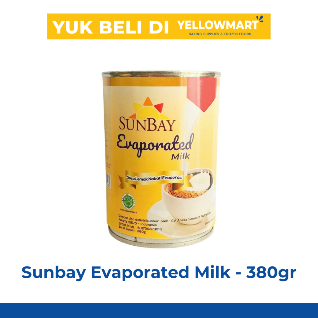 

Sunbay Evaporated Susu Evaporasi - 380gr