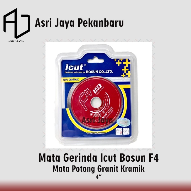 Mata Gerinda Potong Keramik Granit Tembok - Icut Bosun F4 4"
