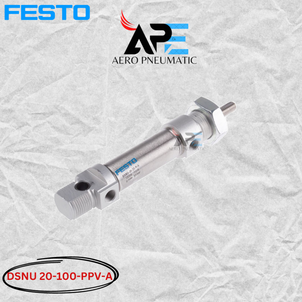 FESTO PNEUMATIC MINI CYLINDER FESTO DSNU-20-100-PPV-A