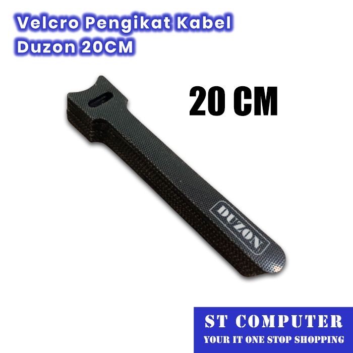 Velcro Pengikat Kabel Perekat Serbaguna Duzon 20CM