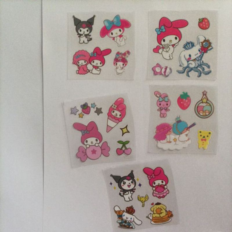 

STICKER SANRIO 5PCS