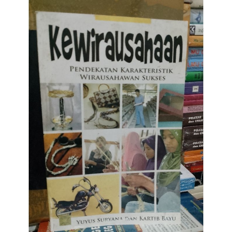 buku kewirausahaan yuyus Suryana original bekas