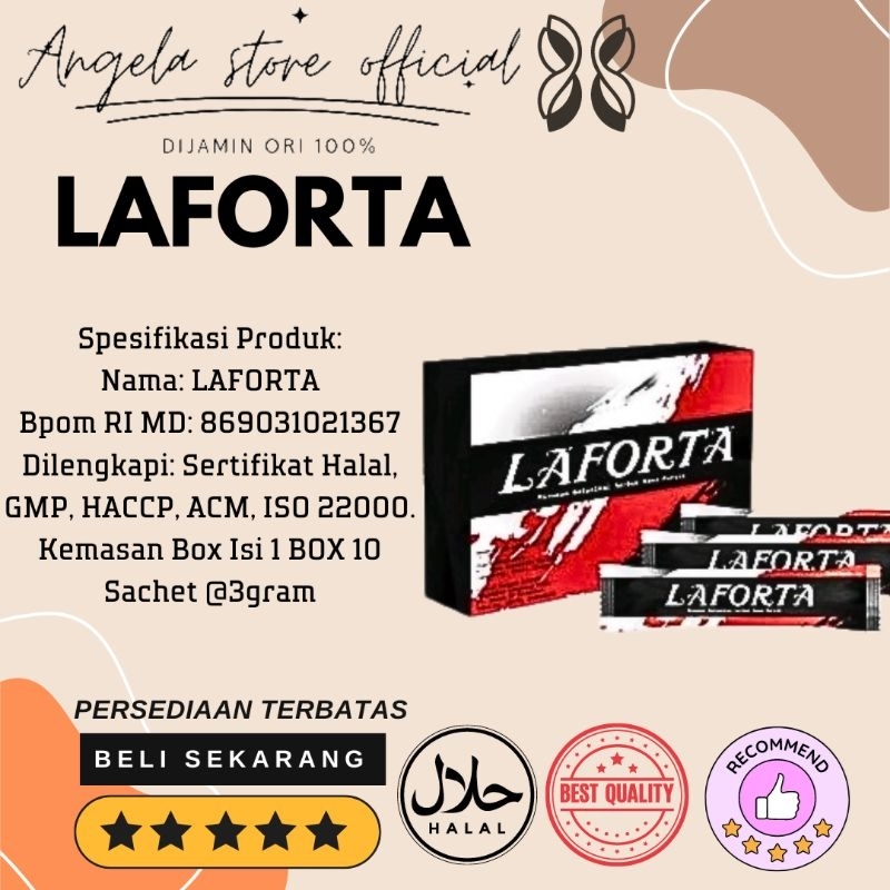 Laforta Original Obat Herbal Kuat Pria DIABETES ~ Disfungsi Ereksi