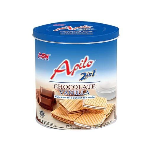 

APILO WAFER COK,LAT VANILA KALENG