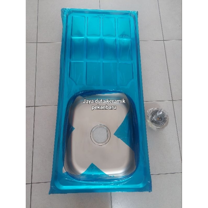 Bak cuci piring 1 lubang/wastafel cuci piring