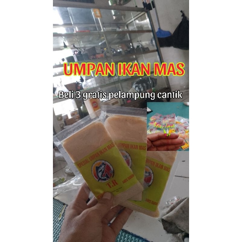 UMPAN IKAN MAS_UMPAN PANCING IKAN MAS_UMPAN GACOR IKAN MAS