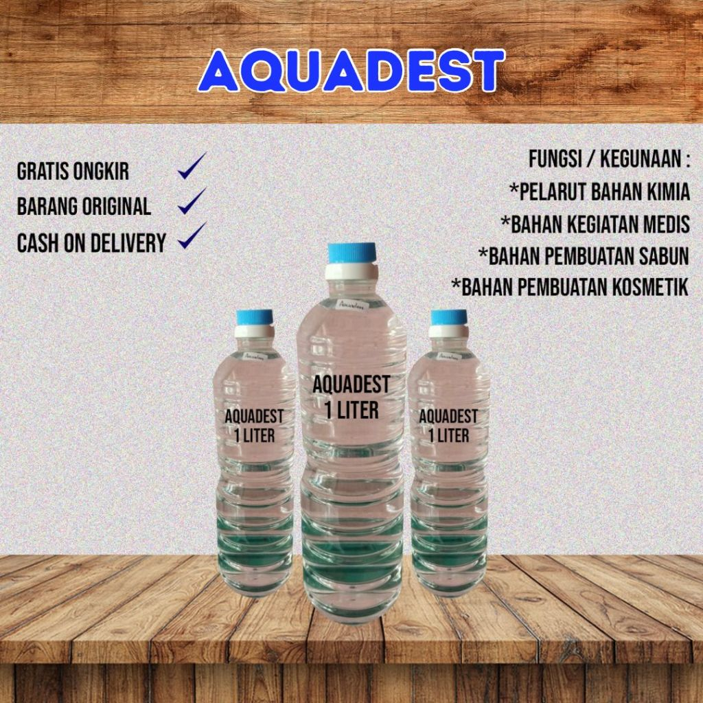 Aquadest || Air Suling