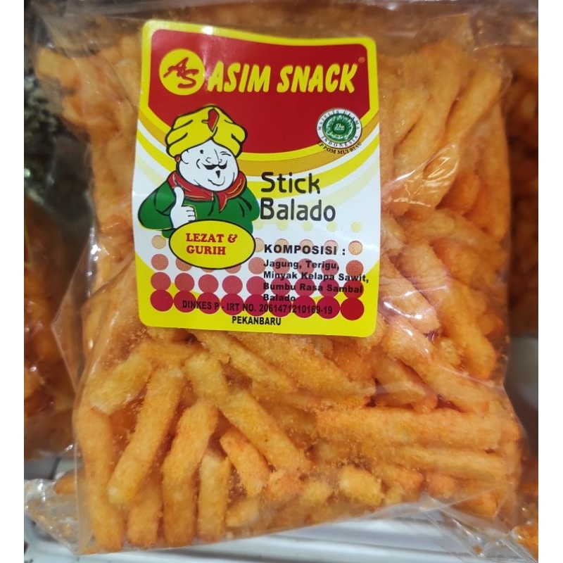 

ASIM snack stick balado cemilan hari raya lebaran 200gr