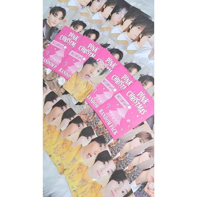 TRADING CARD / RANDOM PACK PINK CHRISTMAS XMAS NCT 127 & NCT DREAM