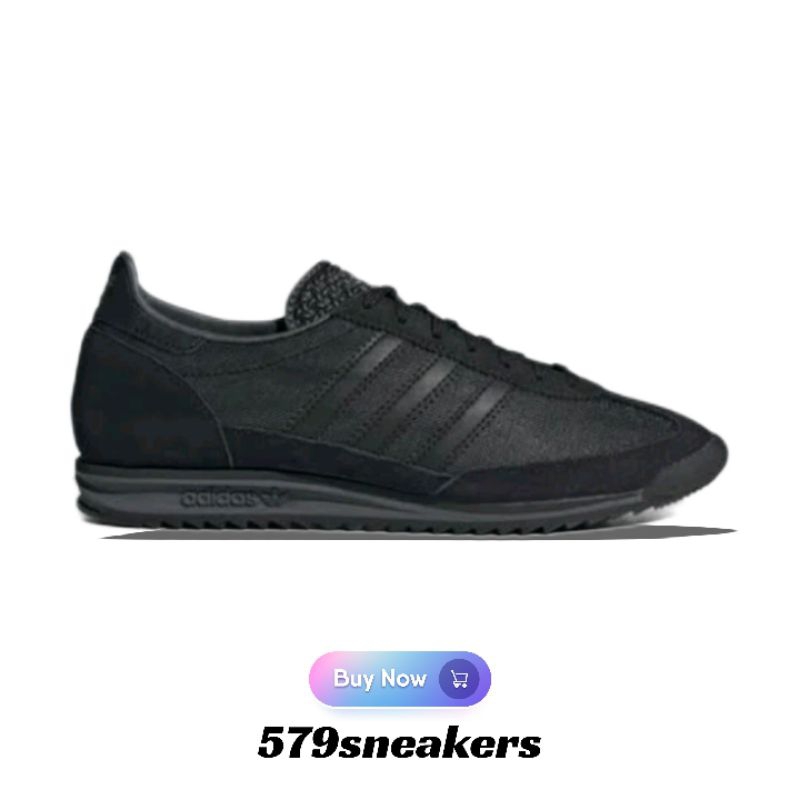 Adidas SL72 Vintage All Black Original 100% - Sepatu Adidas SL72 Original