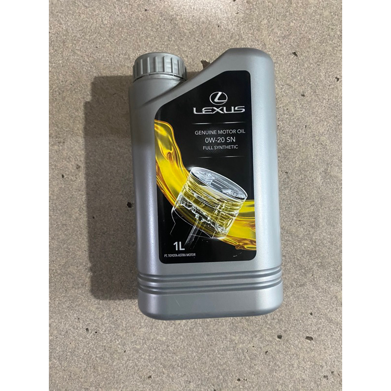 Oli lexus 0W-20 SN full synthetic