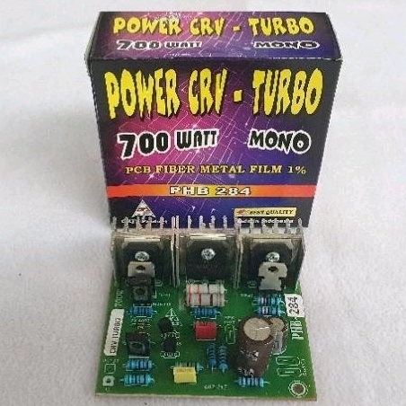 Power CRV TURBO Driver Power Amplifier TURBO 700 Watt 700W by CKJ PHB 284