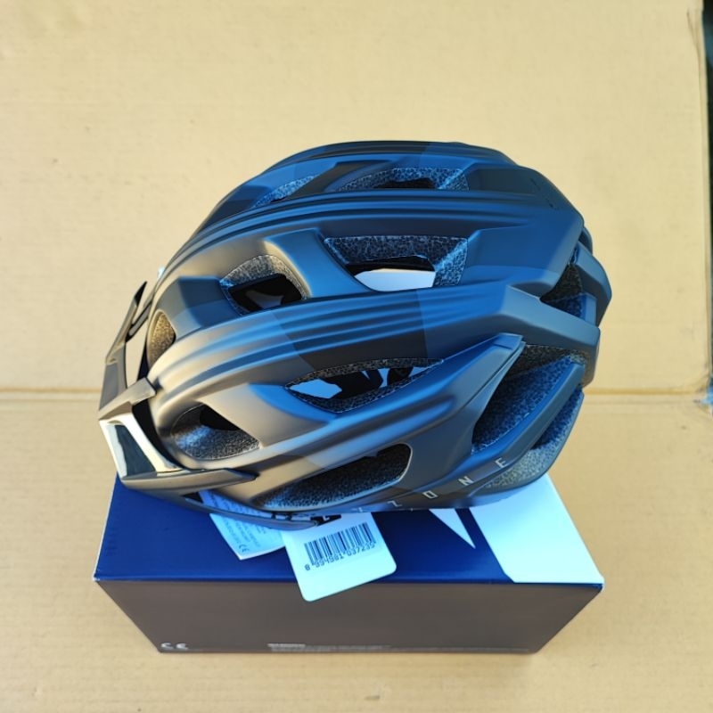 Helmet Xzone Gart II Polygon Size L Black. Helm Sepeda Xzone Hitam