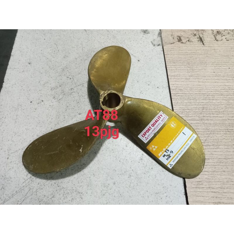 Kipas Kapal MIKASA / Propeller 3daun 13panjang RH - LH  MIKASA