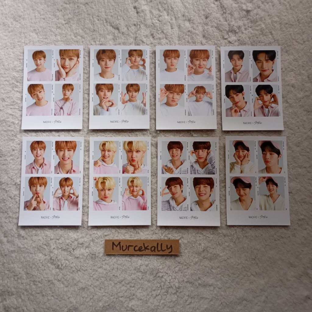 [LAST STOCK] [4CUT R8] Photocard Nacific Stray Kids 4Cuts R8 Bangchan Leeknow Changbin Hyunjin Han F