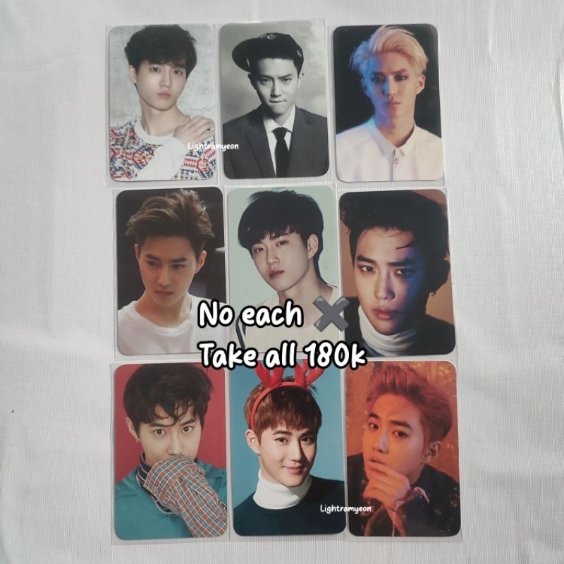 OFFICIAL SUHO REPACKAGE SET 10TH ANNIVERSARY EXO MERCH