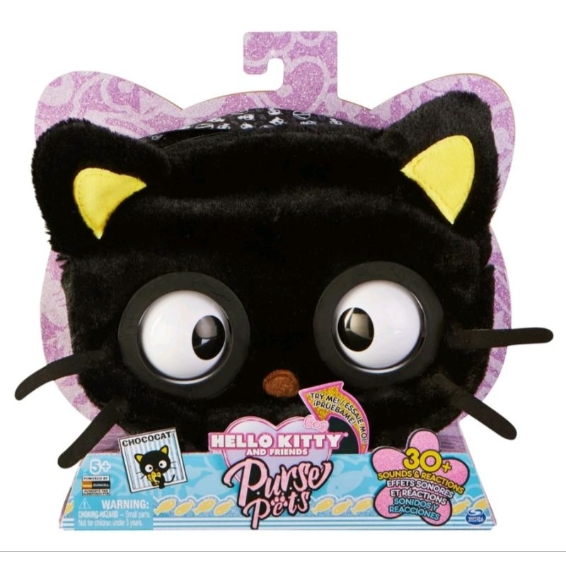 Mainan Interaktif Tas Mini Sanrio Purse Pets