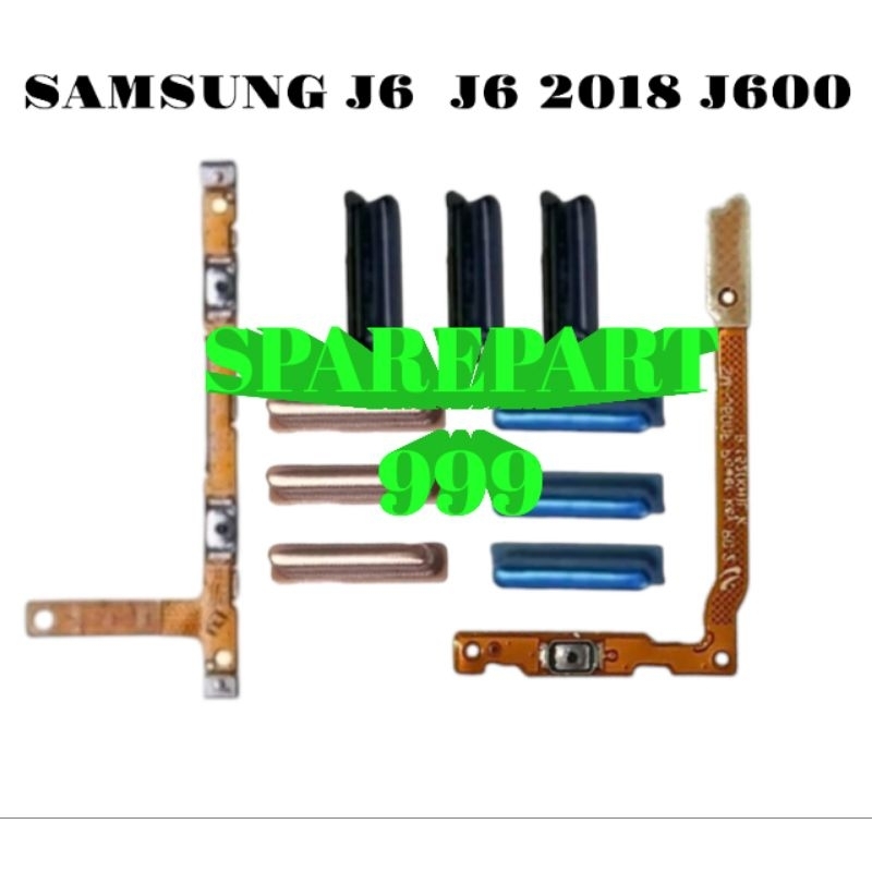 TOMBOL SAMSUNG J6 J6 2018 J600 TOMBOL SET + FLEXIBEL ON OFF VOLUME SAMSUNG J6 J6 2018 J600