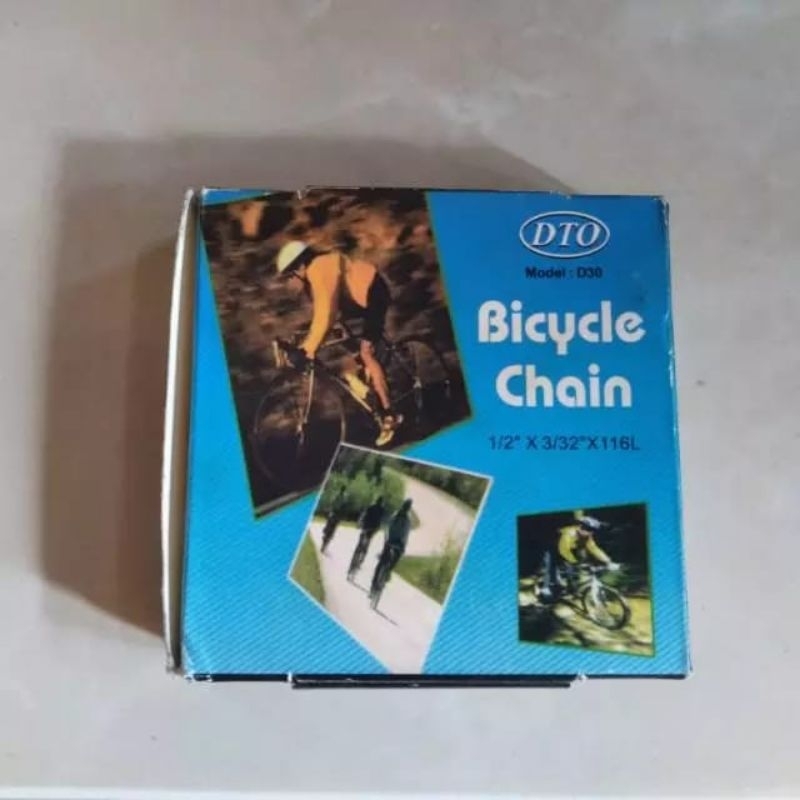 Rantai sepeda MTB BMX merk DTO 116L Multiple Speed Gigi Susun