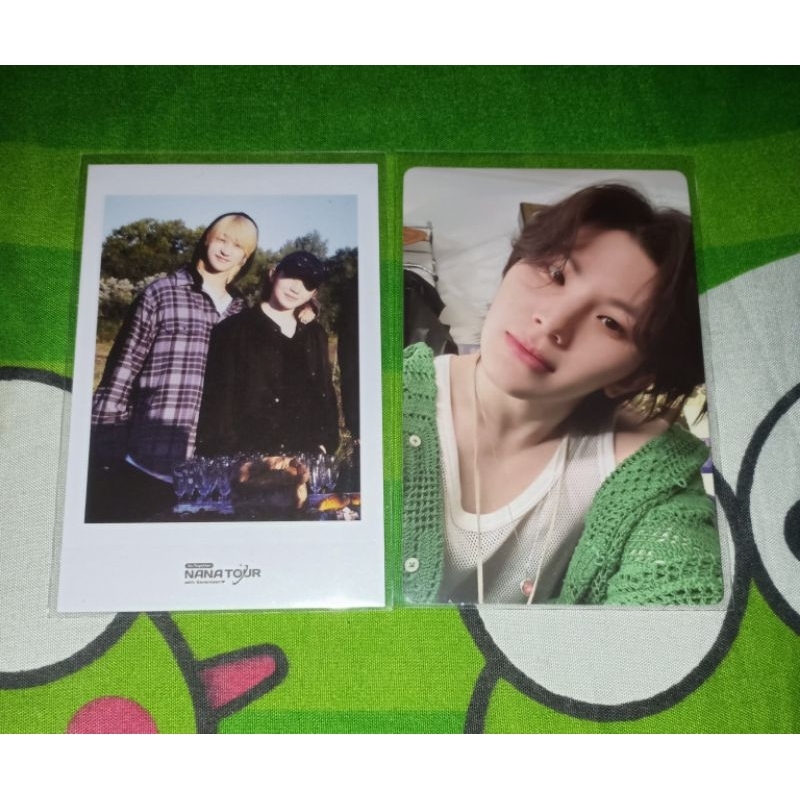 Photocard Woozi klepon Cardi ijo am526 heaven