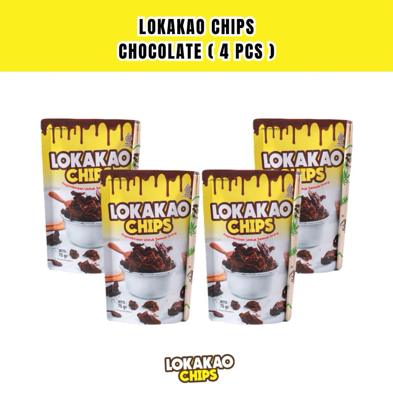 

Keripik Pisang Coklat Lokakao Chips (4 pcs)