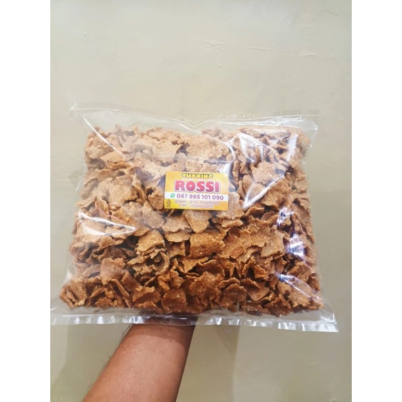 

Toreng Rossi Thoreng Rossi Thoring Rossi kemasan 1kg toreng ROSSI ibu Turiyah , Thoring (lentho kering) emping singkong "ROSSI" Khas ponorogo