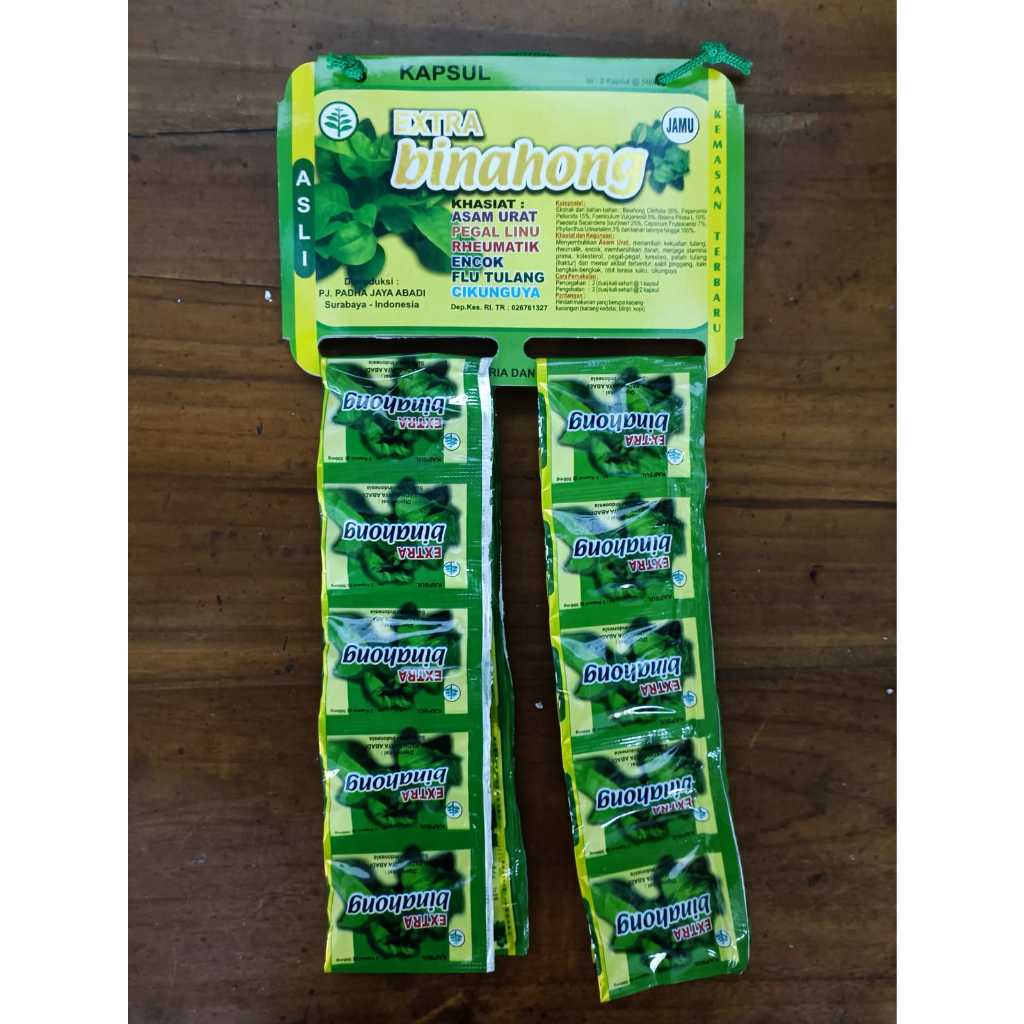 Kapsul Extra Binahong Original/Asli