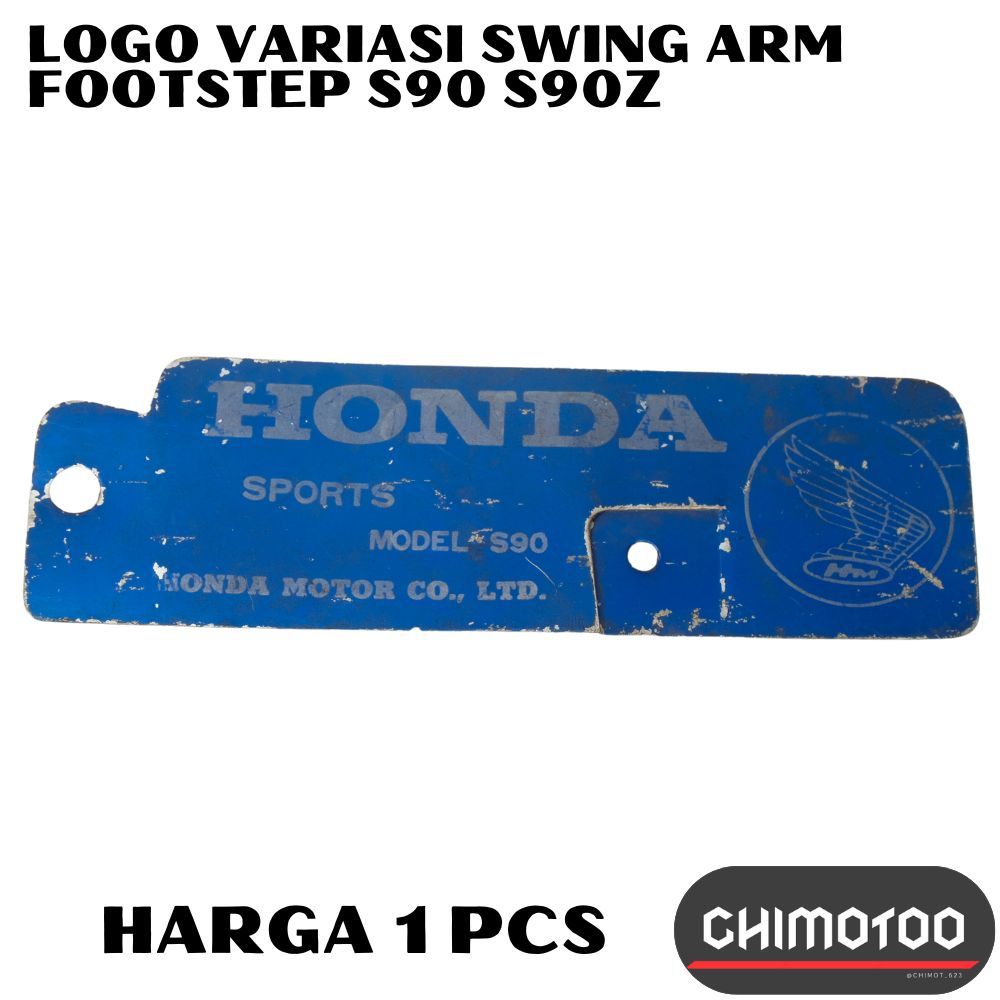Logo Variasi  Swing Arm Footstep Honda S90 S 90 S90Z S 90 Z