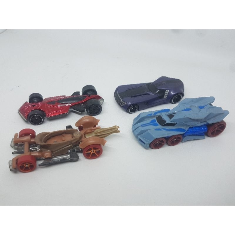 Hotwheels Battle Force Fangore/Saber/Buster Tank/Reverb (Sepaket 4pcs) Jago Balap